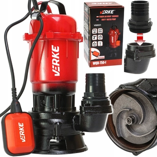 Čerpadlo,  hydrofór - Verke 750 W ponorné čerpadlo 15 000 l/h